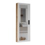 Hanah Home Estantería para Baño Lun1-Aw Pino Atlántico y Blanco